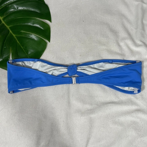 NWD Solid‎ & Striped Whitney Bandeau Bikini Top L - Picture 7 of 11